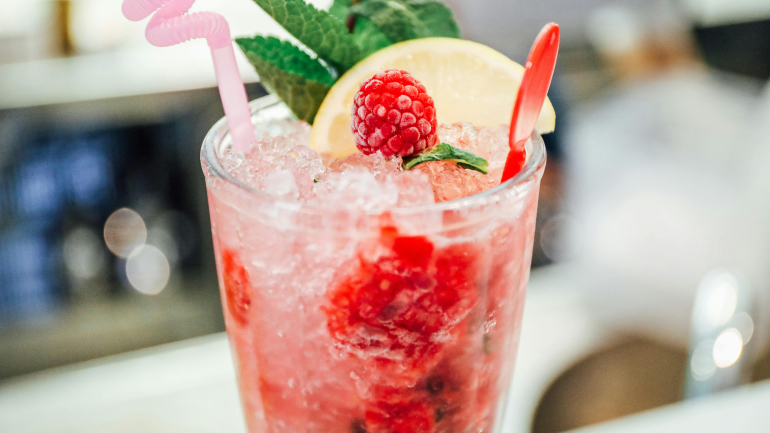 Virgin Raspberry Mojito