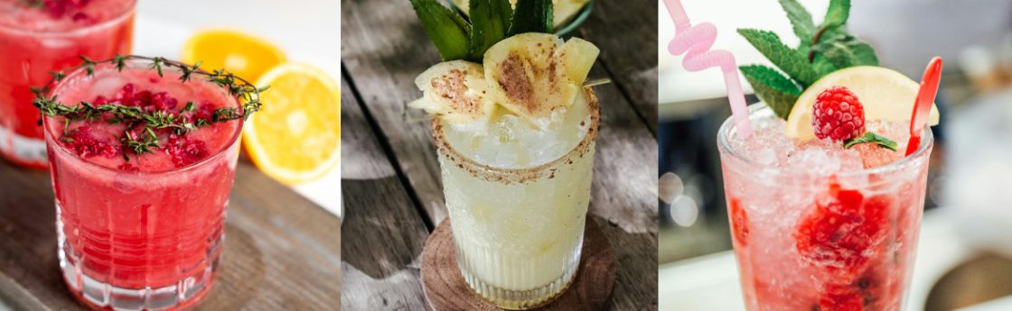 Drie zomer mocktails